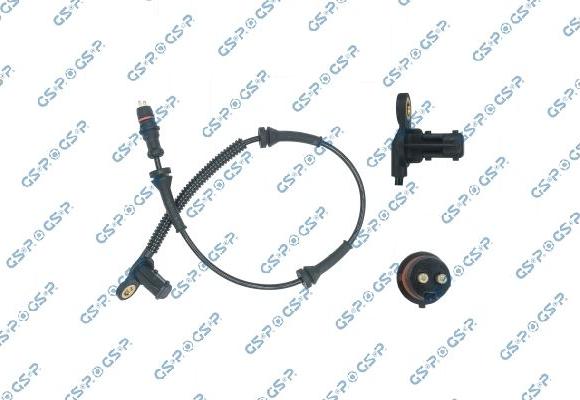 MDR GSP-9A0966 - Датчик ABS, частота обертання колеса autocars.com.ua