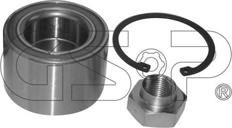 MDR GSP-GK3571 - Комплект подшипника ступицы колеса autodnr.net