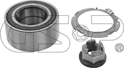 MDR GSP-GK3608 - Комплект підшипника маточини колеса autocars.com.ua