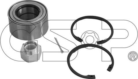 MDR GSP-GK3785 - Комплект підшипника маточини колеса autocars.com.ua