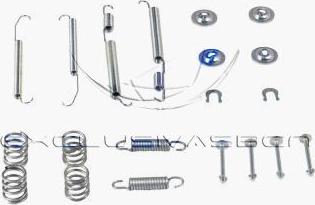 MDR MRS-2586S - Комплект гальм, барабанний механізм autocars.com.ua