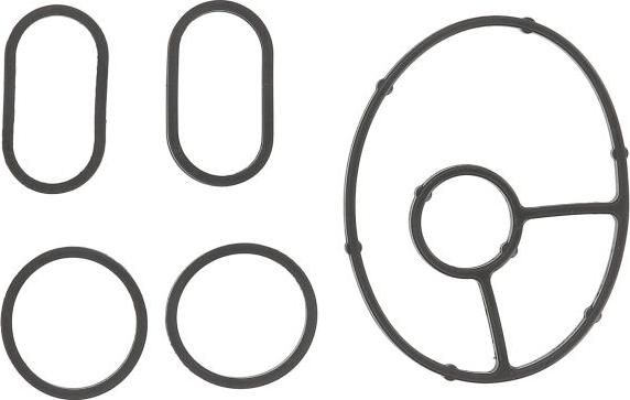 Meat & Doria 01623 - Комплект прокладок, масляний радіатор autocars.com.ua