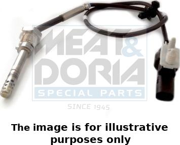 Meat & Doria 12201E - Датчик, температура вихлопних газів autocars.com.ua