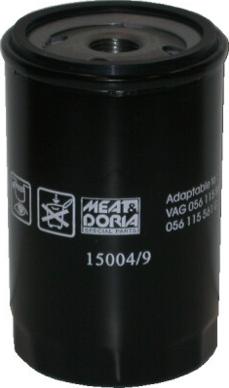 Meat & Doria 15004/9 - Масляный фильтр avtokuzovplus.com.ua