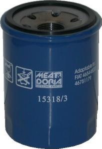 Meat & Doria 15318/3 - Масляний фільтр autocars.com.ua