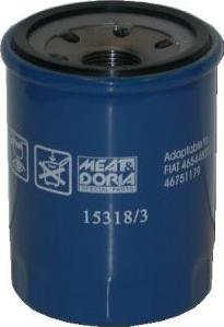 Meat & Doria 15318 - Масляний фільтр autocars.com.ua