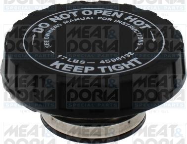 Meat & Doria 2036021 - Крышка, резервуар охлаждающей жидкости avtokuzovplus.com.ua