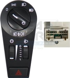 Meat & Doria 206217 - Багатофункціональний вимикач autocars.com.ua