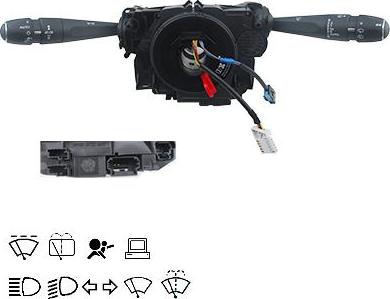 Meat & Doria 231328 - Вимикач на рульовій колонці autocars.com.ua