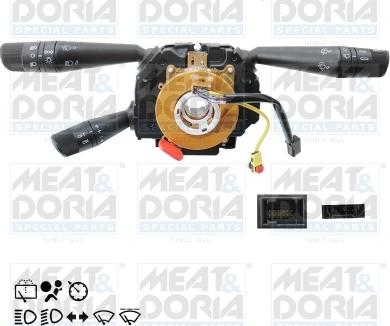 Meat & Doria 231688 - Вимикач на рульовій колонці autocars.com.ua