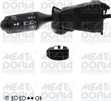 Meat & Doria 231756 - Вимикач на рульовій колонці autocars.com.ua