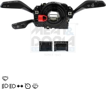 Meat & Doria 231910 - Вимикач на рульовій колонці autocars.com.ua