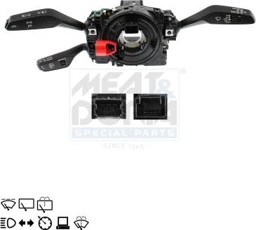 Meat & Doria 231920 - Вимикач на рульовій колонці autocars.com.ua