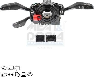 Meat & Doria 231925 - Вимикач на рульовій колонці autocars.com.ua