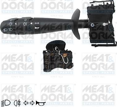 Meat & Doria 23196 - Вимикач на рульовій колонці autocars.com.ua