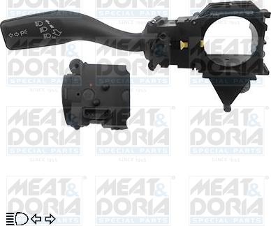Meat & Doria 23411 - Вимикач на рульовій колонці autocars.com.ua