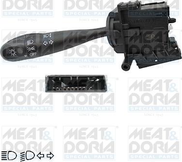 Meat & Doria 23501 - Вимикач на рульовій колонці autocars.com.ua