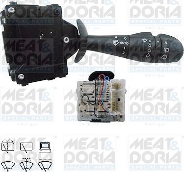 Meat & Doria 23545 - Вимикач на рульовій колонці autocars.com.ua