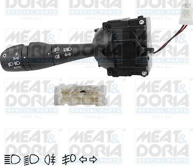 Meat & Doria 23551 - Вимикач на рульовій колонці autocars.com.ua