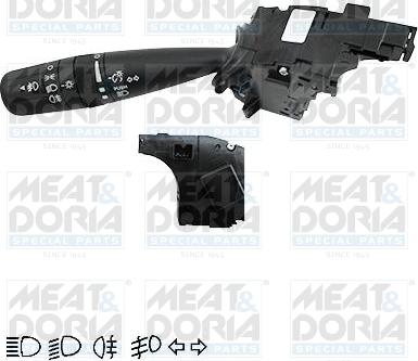 Meat & Doria 23800 - Вимикач на рульовій колонці autocars.com.ua