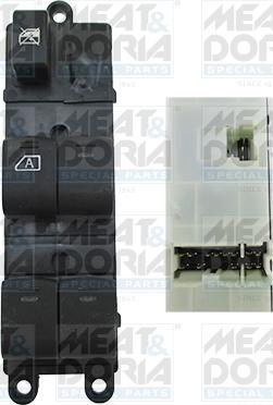 Meat & Doria 26205 - Вимикач, стеклолод'емнік autocars.com.ua