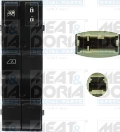 Meat & Doria 26222 - Вимикач, стеклолод'емнік autocars.com.ua
