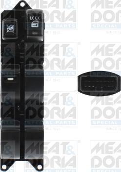 Meat & Doria 26542 - Вимикач, стеклолод'емнік autocars.com.ua