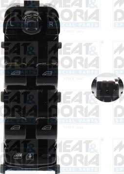 Meat & Doria 26661 - Вимикач, стеклолод'емнік autocars.com.ua