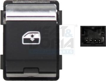 Meat & Doria 26673 - Вимикач, стеклолод'емнік autocars.com.ua