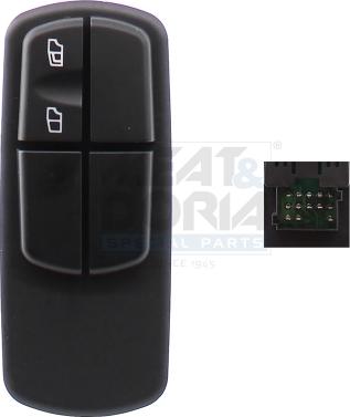 Meat & Doria 26689 - Вимикач, стеклолод'емнік autocars.com.ua