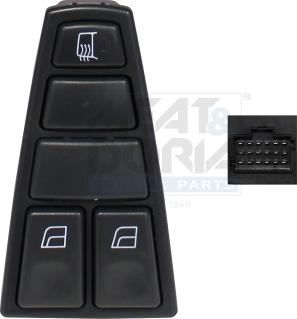 Meat & Doria 26818 - Вимикач, стеклолод'емнік autocars.com.ua