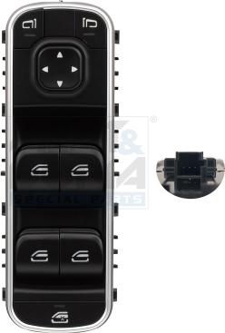 Meat & Doria 26867 - Вимикач, стеклолод'емнік autocars.com.ua