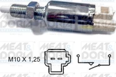 Meat & Doria 35104 - Вимикач, привід зчеплення (Tempomat) autocars.com.ua