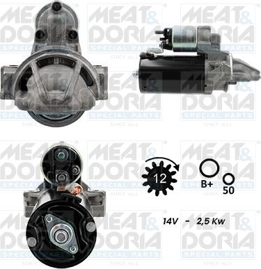 Meat & Doria 5010420G - Стартер autocars.com.ua