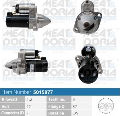 Meat & Doria 5015877 - Стартер autocars.com.ua