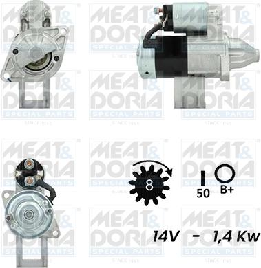 Meat & Doria 5035739G - Стартер autodnr.net