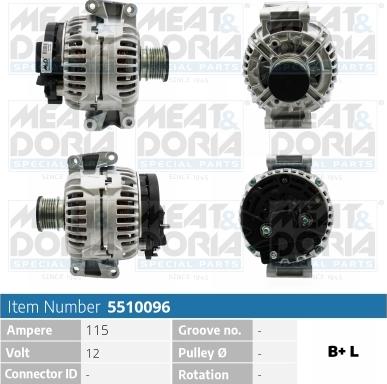 Meat & Doria 5510096 - Генератор autodnr.net