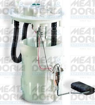 Meat & Doria 79219 - Датчик, рівень палива autocars.com.ua