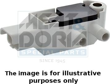 Meat & Doria 827000E - Датчик, тиск вихлопних газів autocars.com.ua