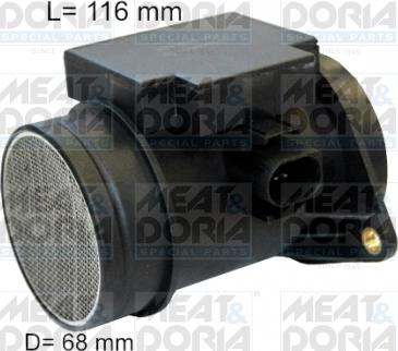 Meat & Doria 86013E - Датчик потоку, маси повітря autocars.com.ua