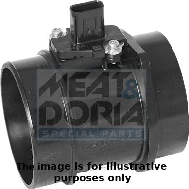 Meat & Doria 86172E - Датчик потоку, маси повітря autocars.com.ua