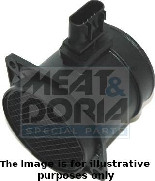 Meat & Doria 86343 - Датчик потоку, маси повітря autocars.com.ua