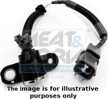 Meat & Doria 87691 - Датчик імпульсів, колінчастий вал autocars.com.ua