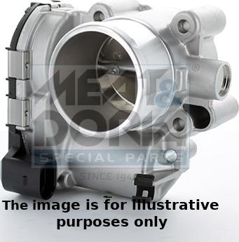 Meat & Doria 89229E - Патрубок дросельної заслінки autocars.com.ua