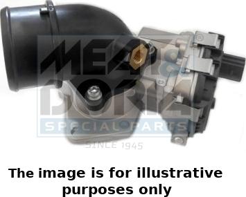 Meat & Doria 89298R - Патрубок дросельної заслінки autocars.com.ua