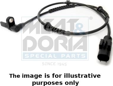 Meat & Doria 90041E - Датчик ABS, частота обертання колеса autocars.com.ua