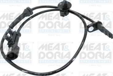 Meat & Doria 901183 - Датчик ABS, частота обертання колеса autocars.com.ua