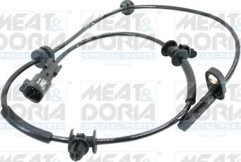 Meat & Doria 901189 - Датчик ABS, частота обертання колеса autocars.com.ua
