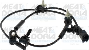 Meat & Doria 901384 - Датчик ABS, частота обертання колеса autocars.com.ua