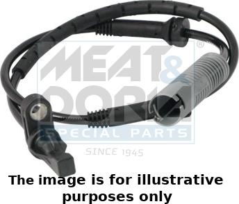 Meat & Doria 90143E - Датчик ABS, частота обертання колеса autocars.com.ua